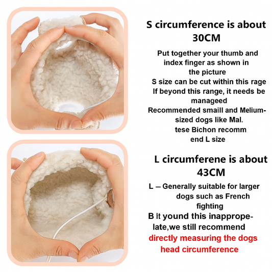 Cozy Sherpa Aviator Hat for Pets